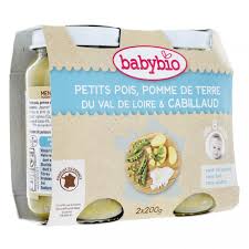 Babybio Small Peas Cod 200g 